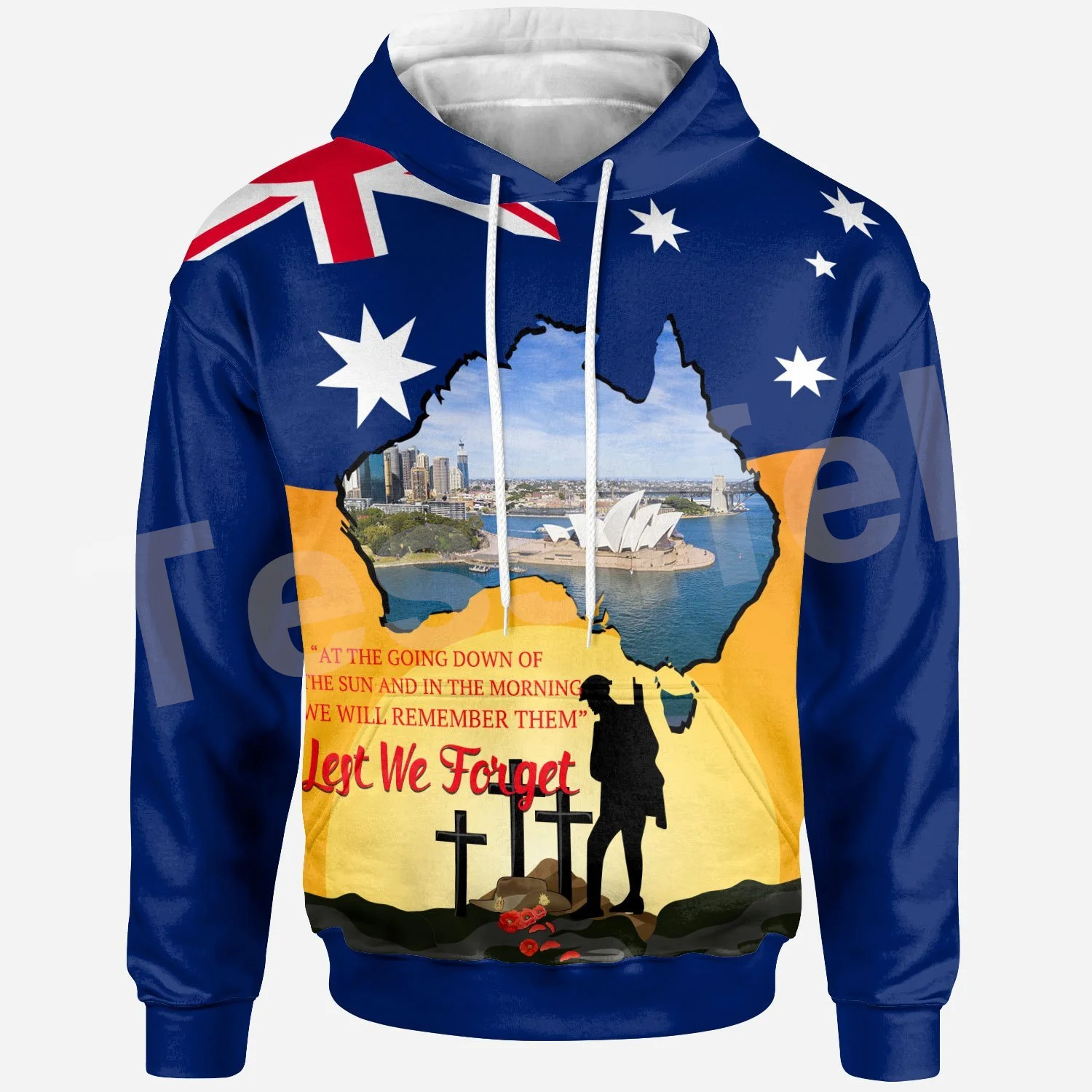 

Tessffel Australia Aboriginal Art Culture Kangaroo Country Flag Harajuku NewFashion Tracksuit 3DPrint Funny Hoodies Men/Women 16