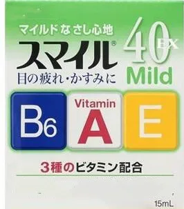 Smile40EX e ye drops снимает усталость Сделано в Японии Cool 5|Устройство для ухода за кожей