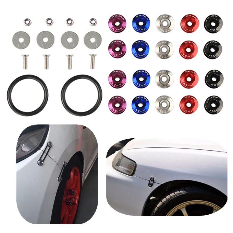 Гайки и болты для крепления на люке переднего заднего бампера автомобиля