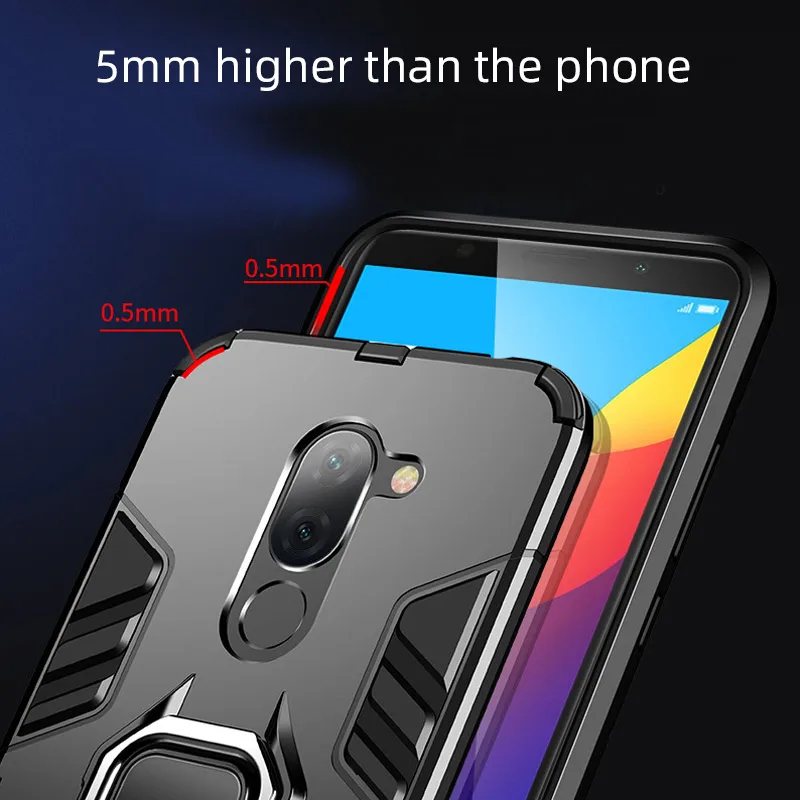 Для huawei Honor 7c чехол на покрытие ПК Huwei Capa Hua Wei Huawe Coque Tpu для телефона бизнес с