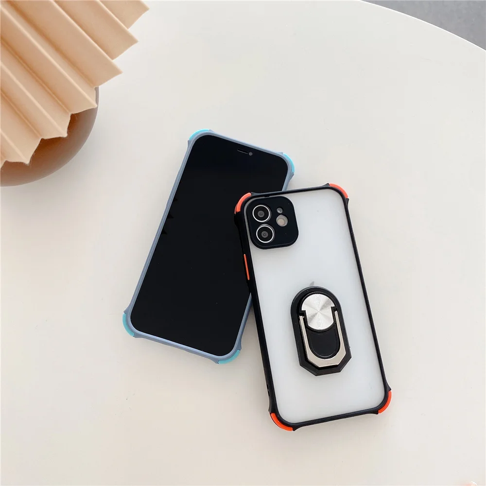 shockproof car holder ring stand phone case for realme 8 7 7i 6 6i 5 5i 6s 5s x7 x2 2 pro ultra v13 v11 v15 v5 soft cover coque free global shipping