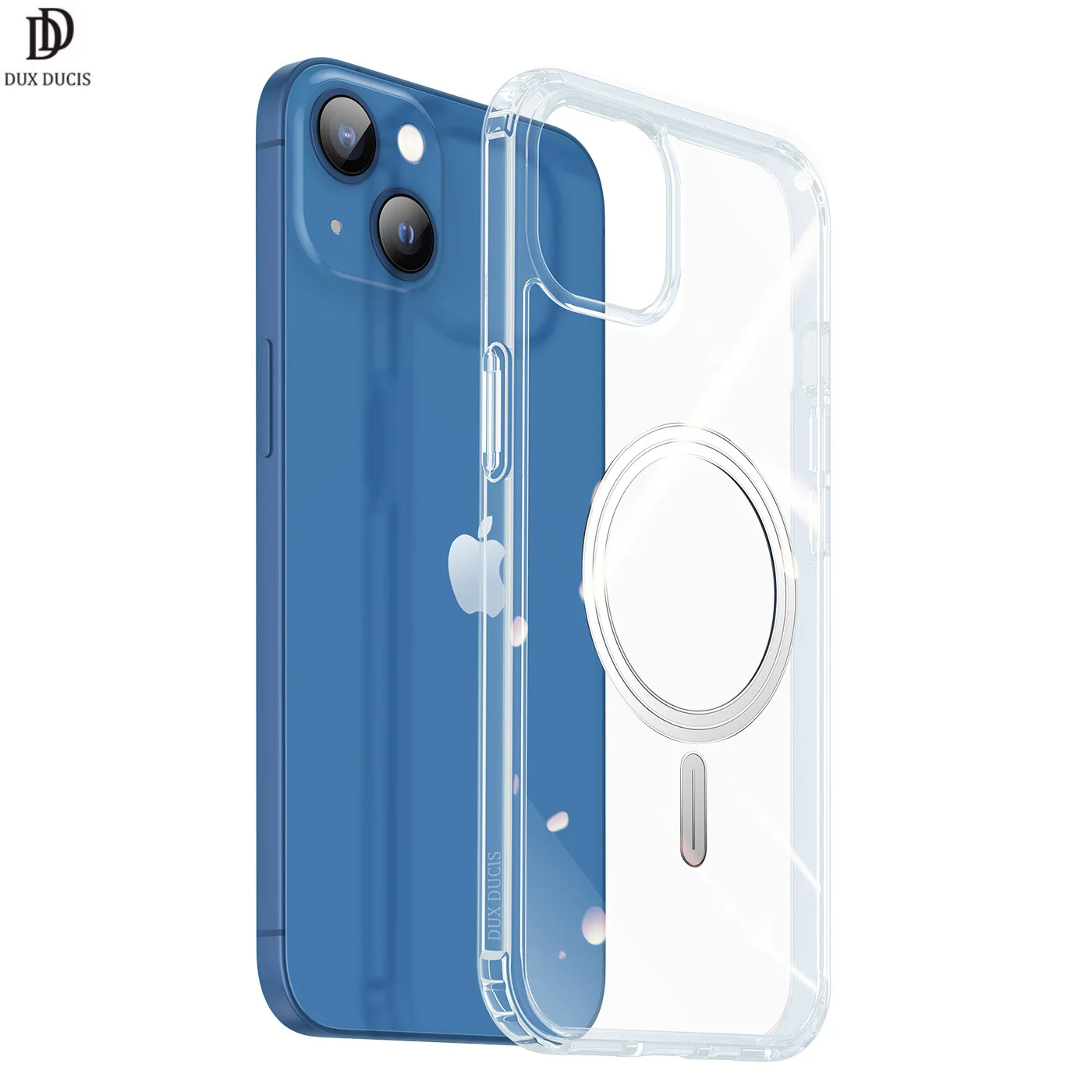 

For Magsafe Strong Magnetic Wireless Charging Clear Case For iPhone 13Mini Shock-Proof Back Case Cover DUX DUCIS Clin Series