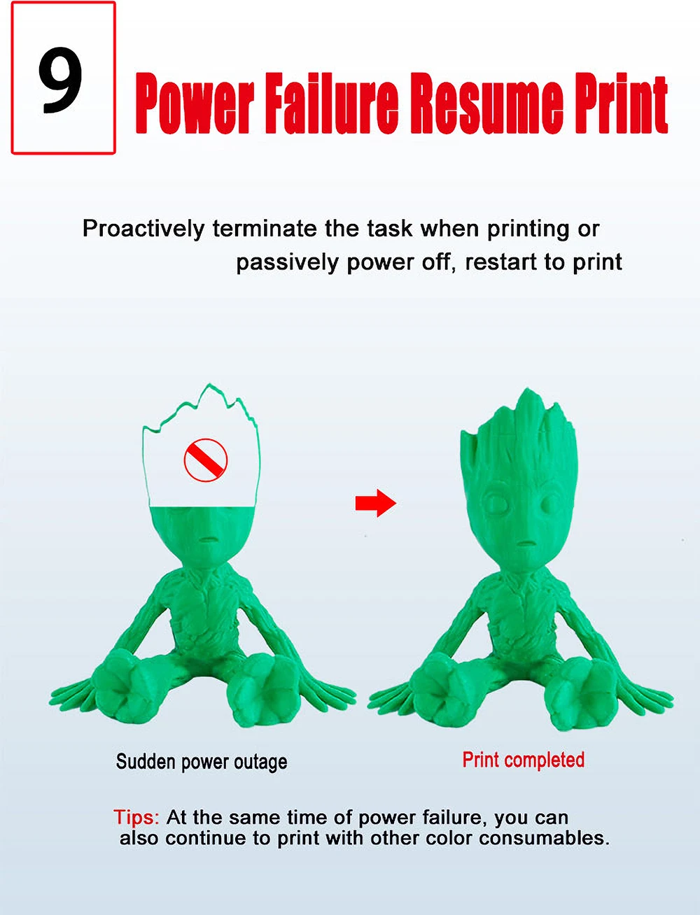 CREASEE CS20 металлический 3D принтер с рамой высокоточный FDM набор для самостоятельной