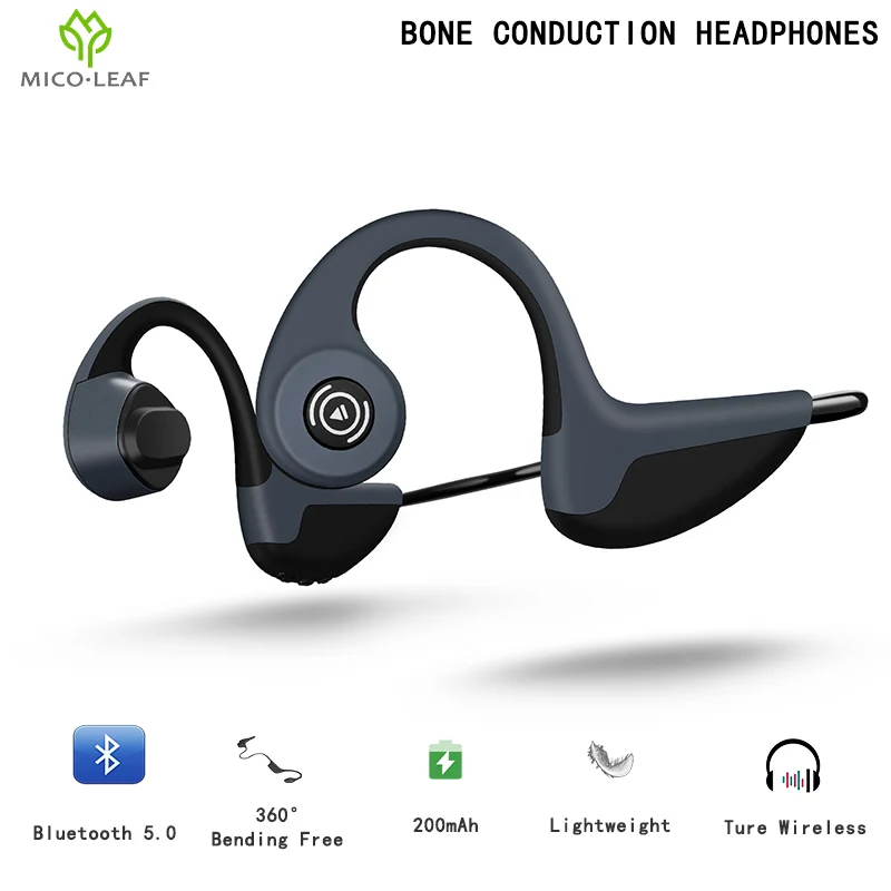 

Original Z8 Headphones Bluetooth 5.0 Bone Conduction Headsets Wireless Sports Earphones Handsfree HeadsetsSupport Drop Shipping