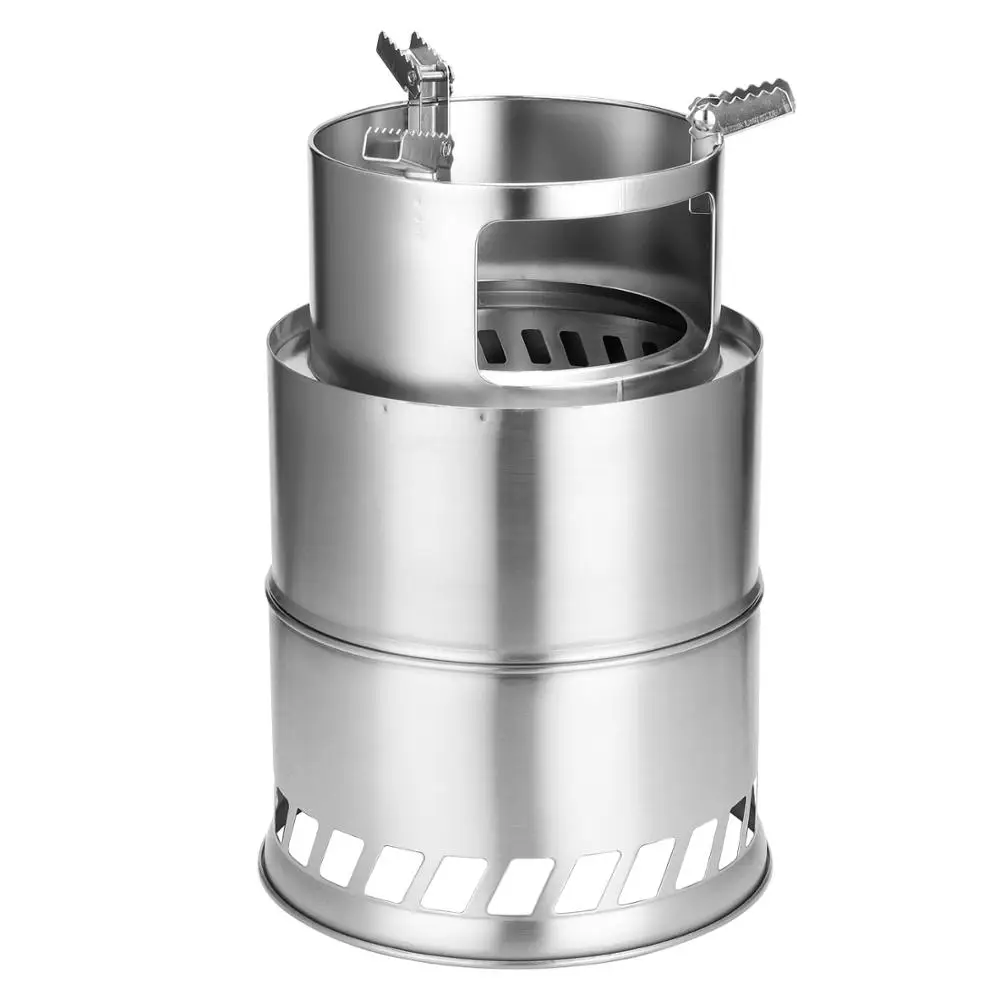 Походное оборудование для кемпинга ветрозащитная плита из нержавеющей стали