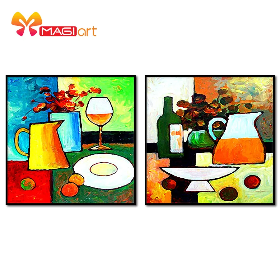 

вышивка крестом наборы рукоделие, наборы для вышивки, водорастворимые рисунки на холсте 11CT, абстрактный стиль, столовая посуда и аксессуары