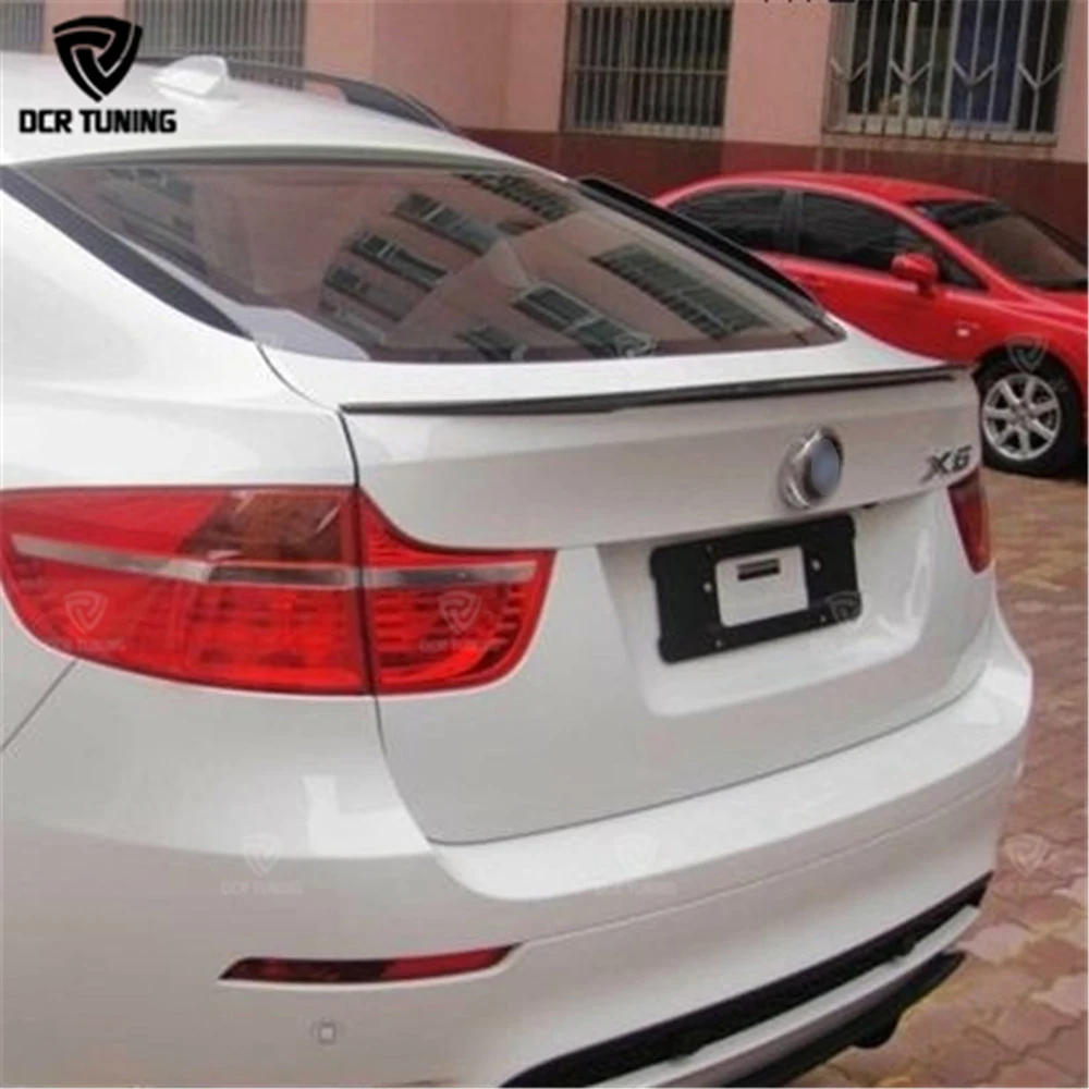 Спойлер для BMW X6 E71 спойлер из углеродного волокна 2008 2009 2010 2011 2012 2013 заднего