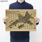Плакаты из крафт-бумаги с механической схемой Super Bumblebee F18, настенные наклейки, декоративные картины, предметы интерьера, подарки