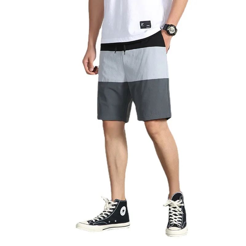 

Шорты мужские спортивные однотонные, повседневные Модные трендовые свободные спортивные штаны для баскетбола, фитнеса, пляжа, в стиле Хара...