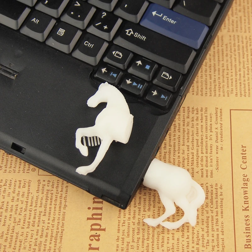 USB флеш накопитель прекрасный красочный в виде единорога 8 ГБ 16 32 64 Гб Флешка