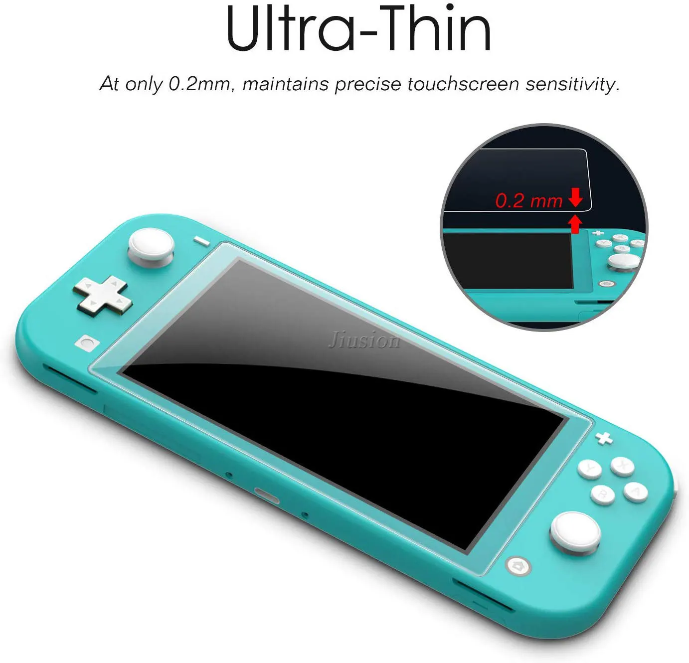 9 ч закаленное стекло для переключателя Lite 2 упаковки Защитная пленка Nintendo Switch Mini