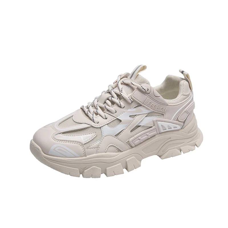 

Daddy Shoes Sneaker Women Summer Thick Soled Casual White Shoes Women Board Shoes Zapatos De Mujer Platform Shoes Women Shoes