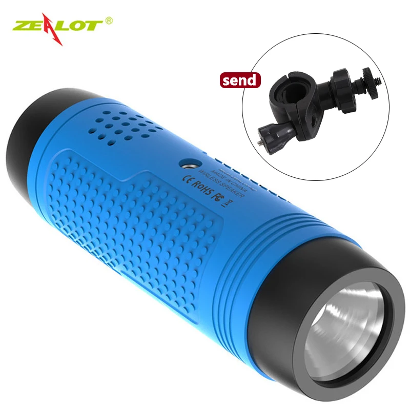 Bluetooth Колонка ZEALOT A2 портативная с креплением на велосипед|Портативные колонки| |