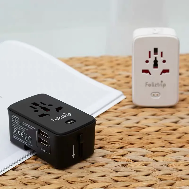 Универсальный дорожный адаптер все в одном по всему миру AC power oulet вилки