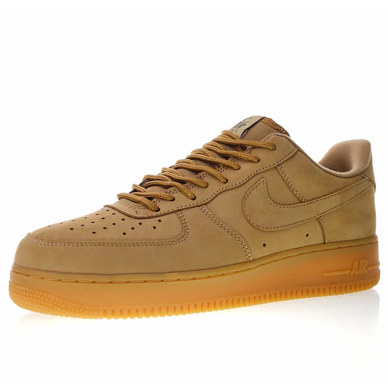 Новинка, высокое качество, Nike Air Force 1, низкая 07, Льняная мужская и женская обувь для скейтбординга, уличные кроссовки, амортизация, AA4061 200
