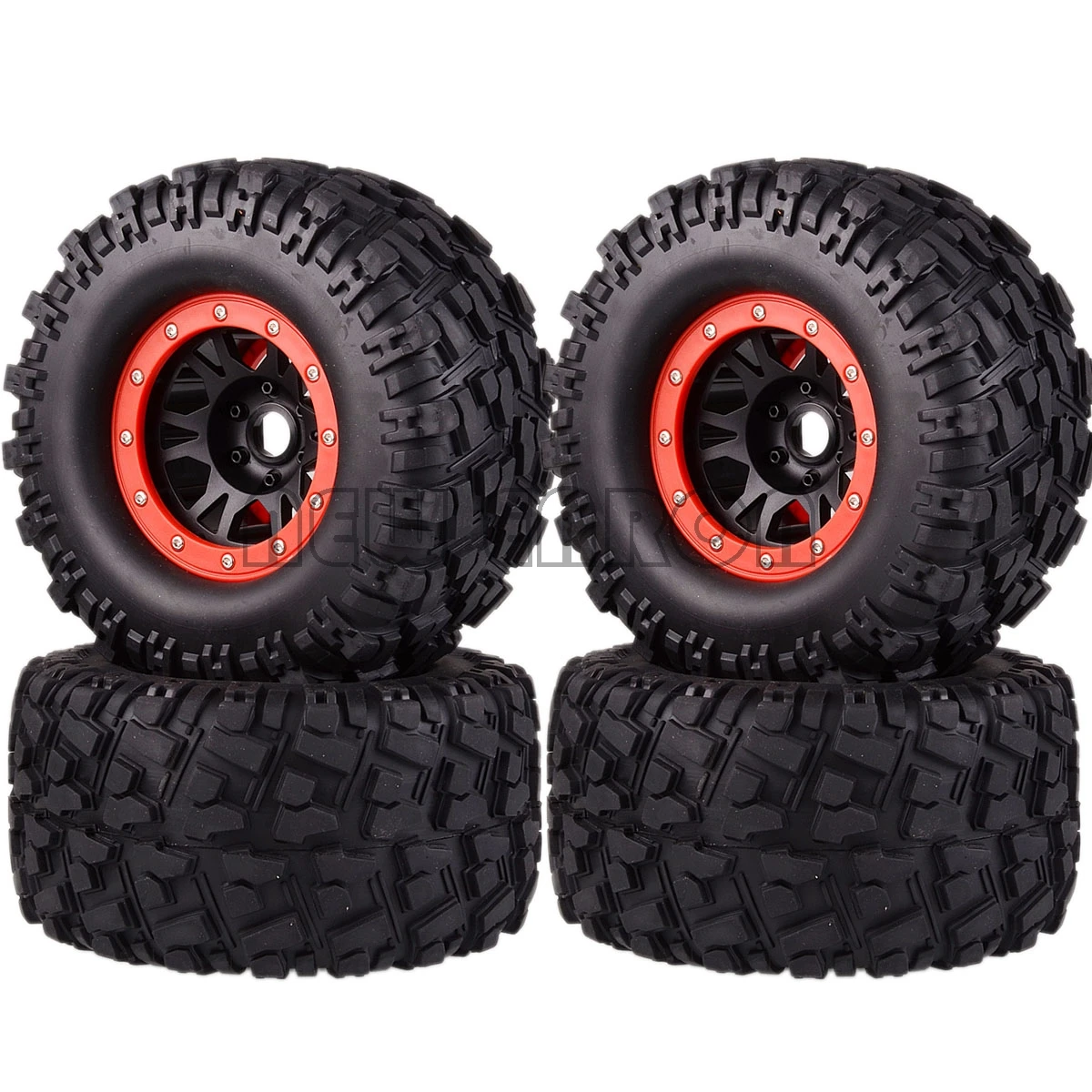 Новые шестигранные колеса ENRON 4 шт. 17 мм и шины 170 для RC 1/8 Monster Truck hpi savage flux HSP Traxxas HPI