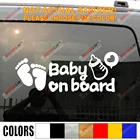 Детская Наклейка на борту автомобиля, наклейка с милыми ногами, бутылочка для кормления, автомобильная виниловая наклейка, без bkgrd