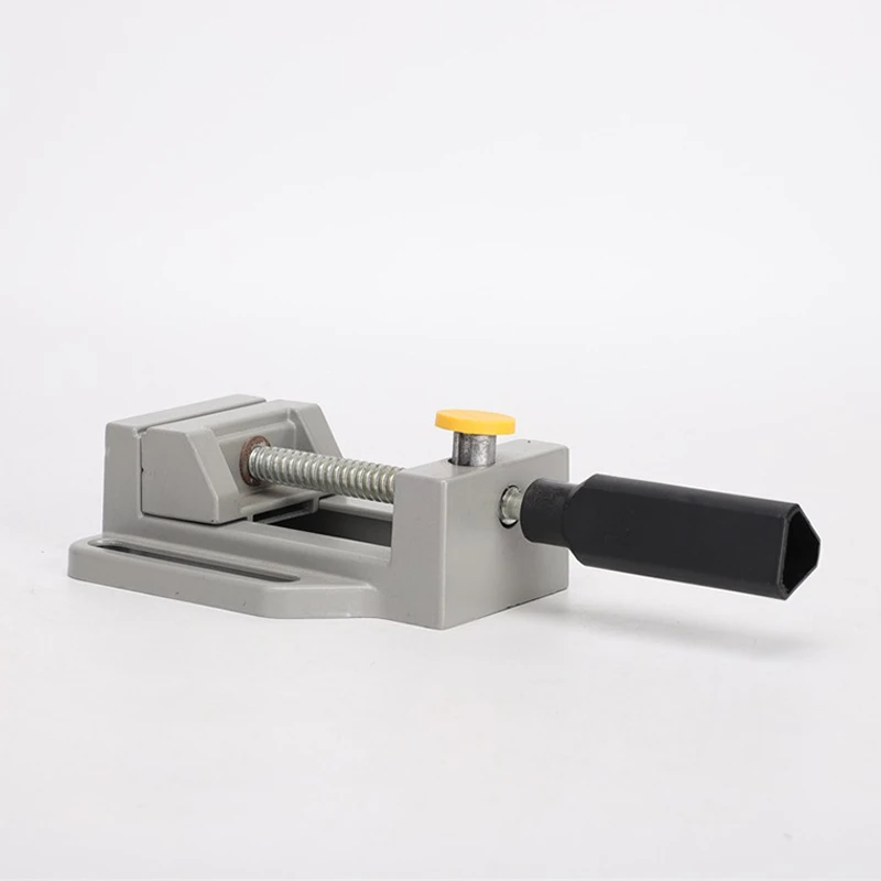 

Drill Press Vise Mini Multi-Function Electric Bracket Drill Press Clamps Aluminum Alloy Bench Vice Drill Press Table F2