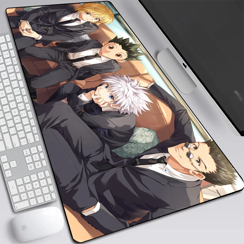 Hunter X коврики 900x400 масса узор игровой коврик для Мышь Pad большая клавиатура pad