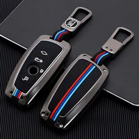 alloy car key case cover key bag for bmw f20 f30 g20 f34 f31 f10 g30 f11 x3 f25 x4 i3 m3 m4 1 3 5 series accessories car styling