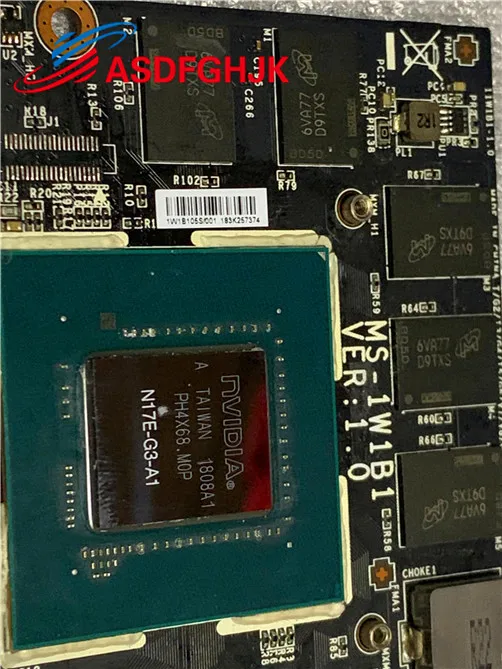 Используется для оригинального GTX 1080 8 ГБ N17E-G3-A1 MSI gt72vr GT83VR GT73VR