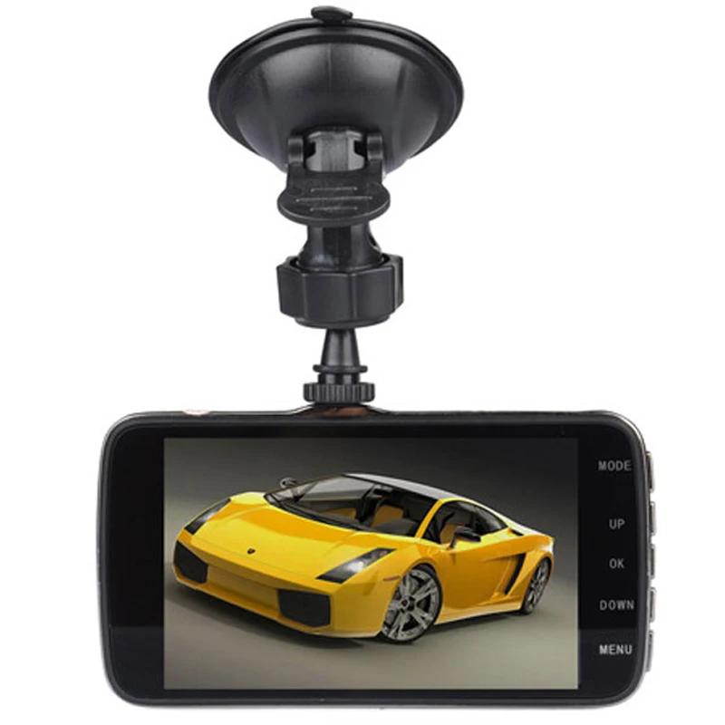 4 Inch Lcd IPS Dual Lens Car Dash Cam FHD 1080P Dashboard Camera 170°Driving DVR | Автомобили и мотоциклы