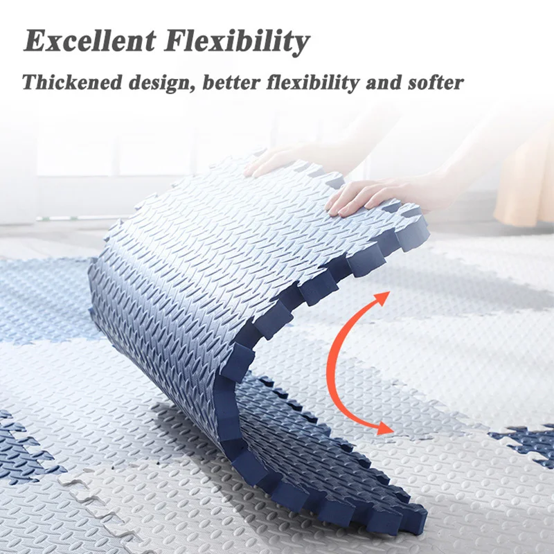 Утолщенный детский игровой коврик babyinside 60*60*2 5 см нескользящий мягкий домашний из