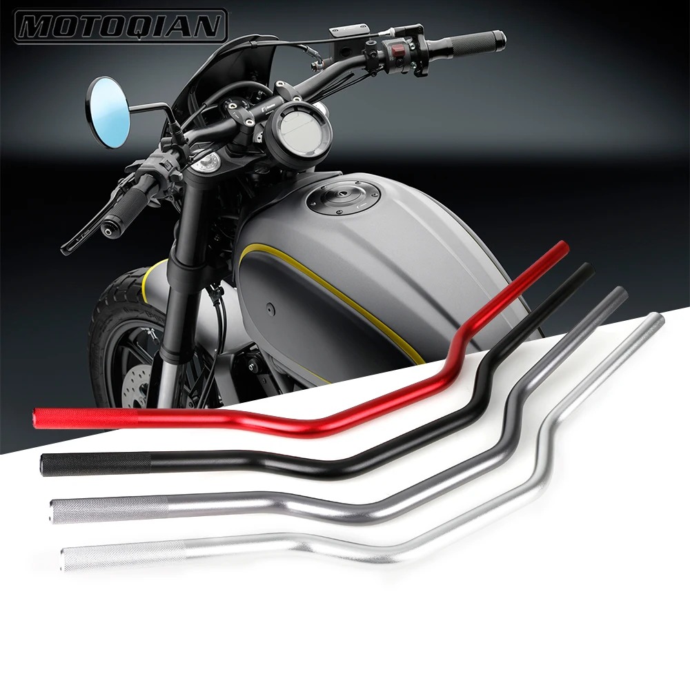 Руль мотоцикла Руль ручками металлический бампер для KAWASAKI Z1000 Z900 Z800 Z750 Z650 Z300 Z250 72 см 7/8 ''22 мм