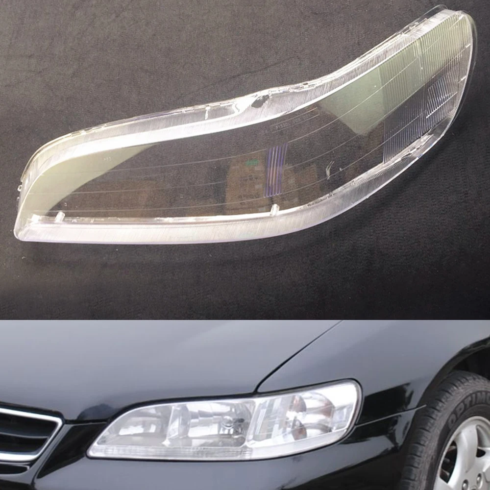 Для Honda Accord 1998 1999 2000 2001 Автомобильная фара прозрачная линза автомобильный брелок крышка