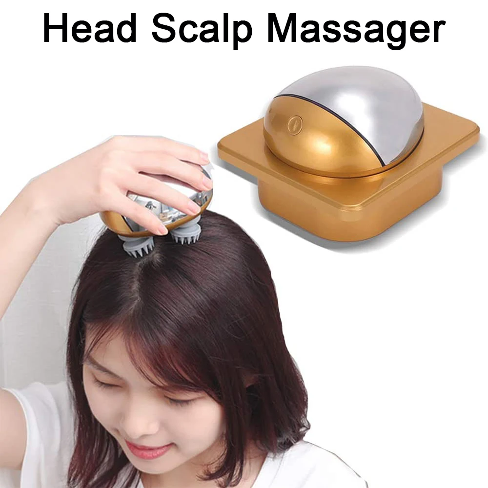 Массажер для головы 3D стерео Магнитный зарядный массажер тела беспроводной