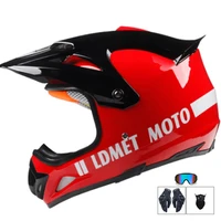 motocrosss helmet personalized mens womens vintage retro motorcycle cascos de motociclistas red helmets