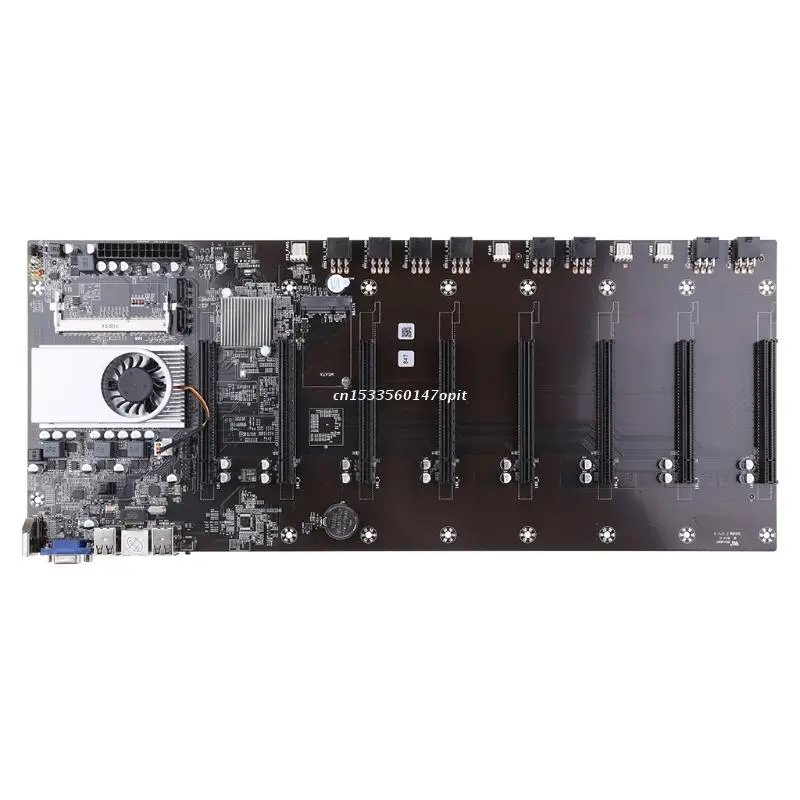 Абсолютно Новый встроенный процессор 1037U HM77 чипсет VGA HDMI-совместимый 8-GPU Биткоин