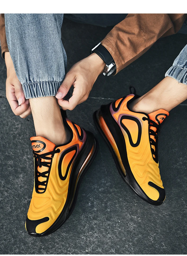 VESONAL Brand New Fashion Shoes Men Casual Sheos For Adult Autumn Comfort Male Footwear lightweight Air Cushion Man Shoes