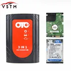 Автомобильный инструмент для Toyota, nissan, Volvo с Hdd, поддержка нескольких языков, OTC Plus 3 в 1, диагностический инструмент, новейший OBD-сканер