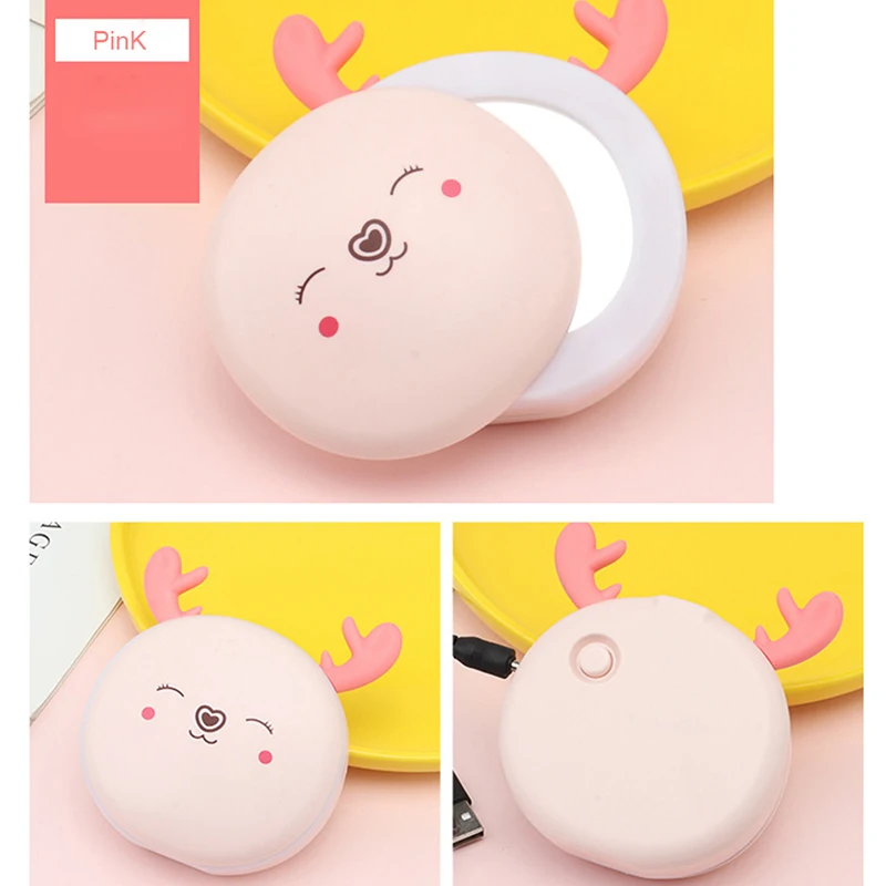 

Heater Hand Warmer Heating Pad USB Rechargeable Handy Warmer Heater ABS+Aluminum alloy