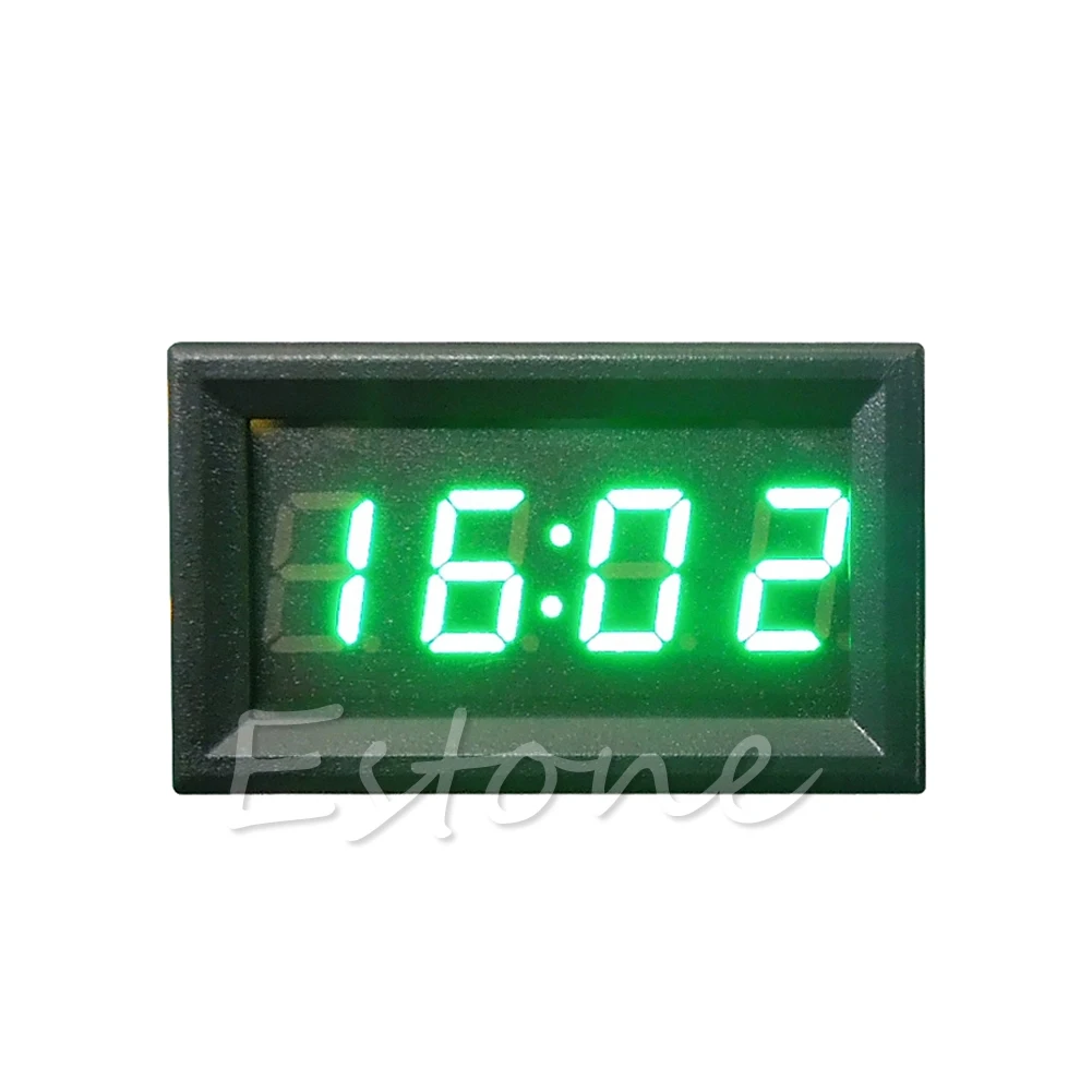 

12V/24V Car Motorcycle Accessory Dashboard Digital Clock LED Display NEW