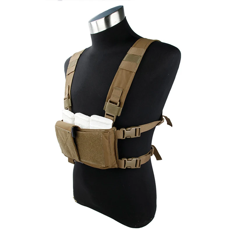 TMC модульная грудная установка Легкая простая версия Шасси w/5,56 Mag Pouch Military 3121