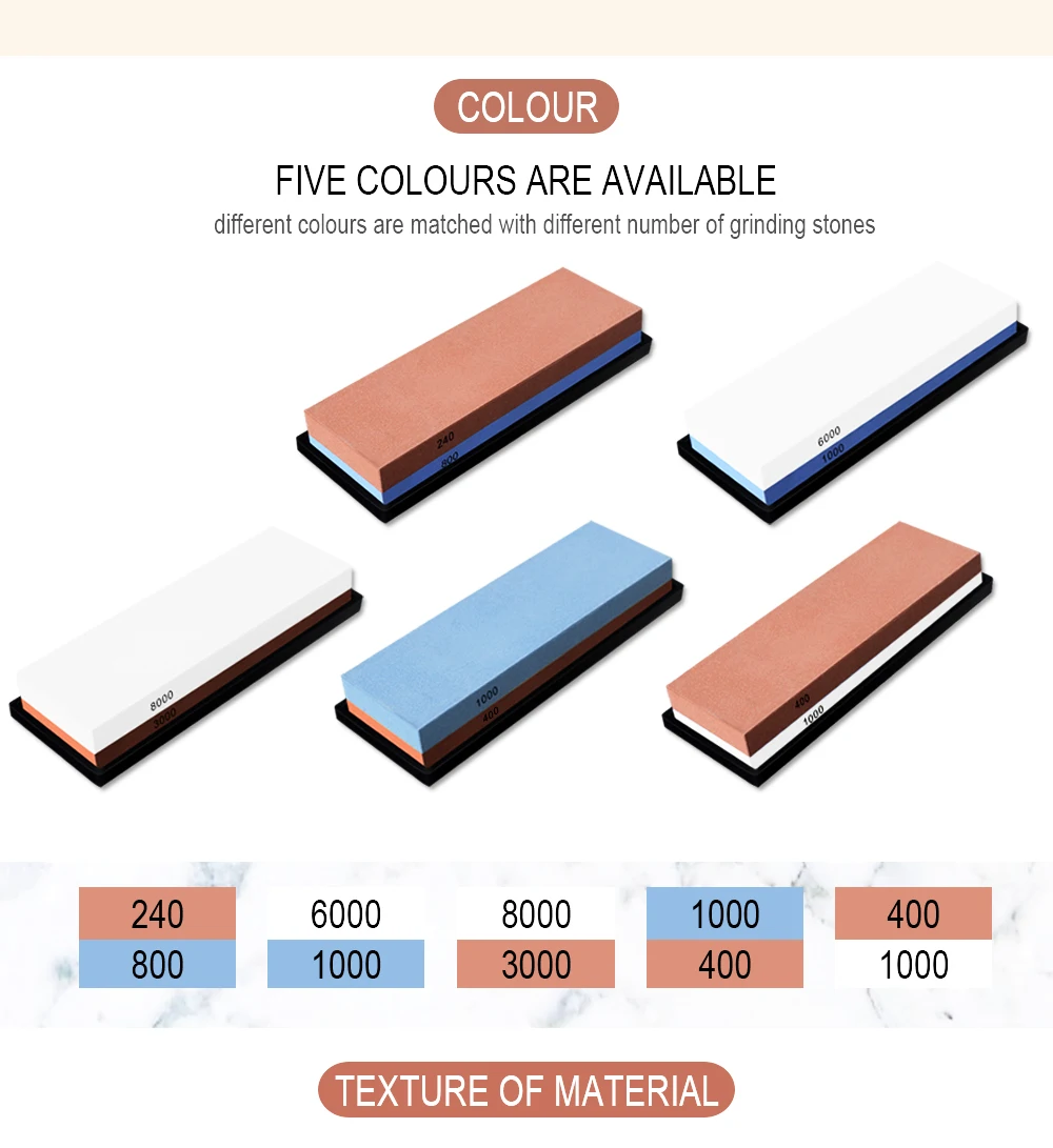 Профессиональная точилка для ножей 2-в-1 точильный камень Система шлифовки с