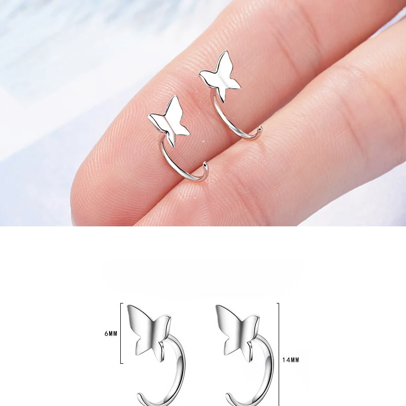 Женские минималистичные серьги гвоздики серебро 925 пробы|Серьги-гвоздики| |