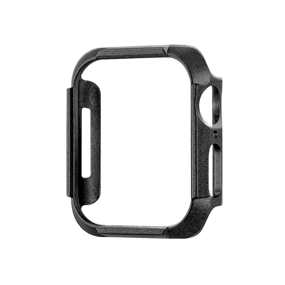 Тонкий жесткий чехол-бампер из поликарбоната для Apple Watch 4/5 40 мм 44 Противоударная