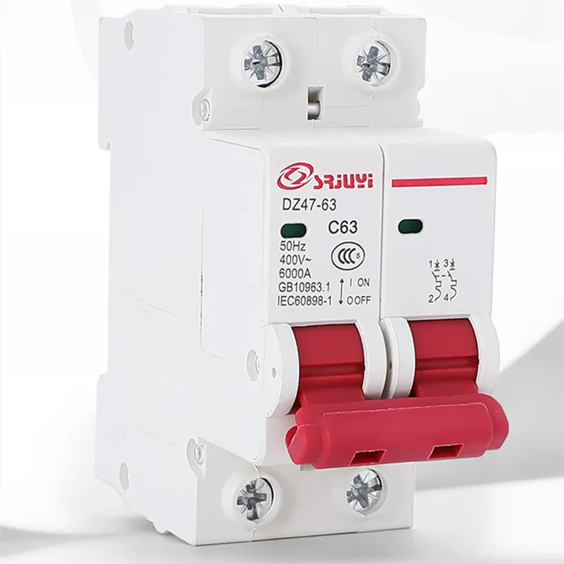 1 шт. домашний автоматический выключатель DZ47-63 миниатюрный воздуха главный