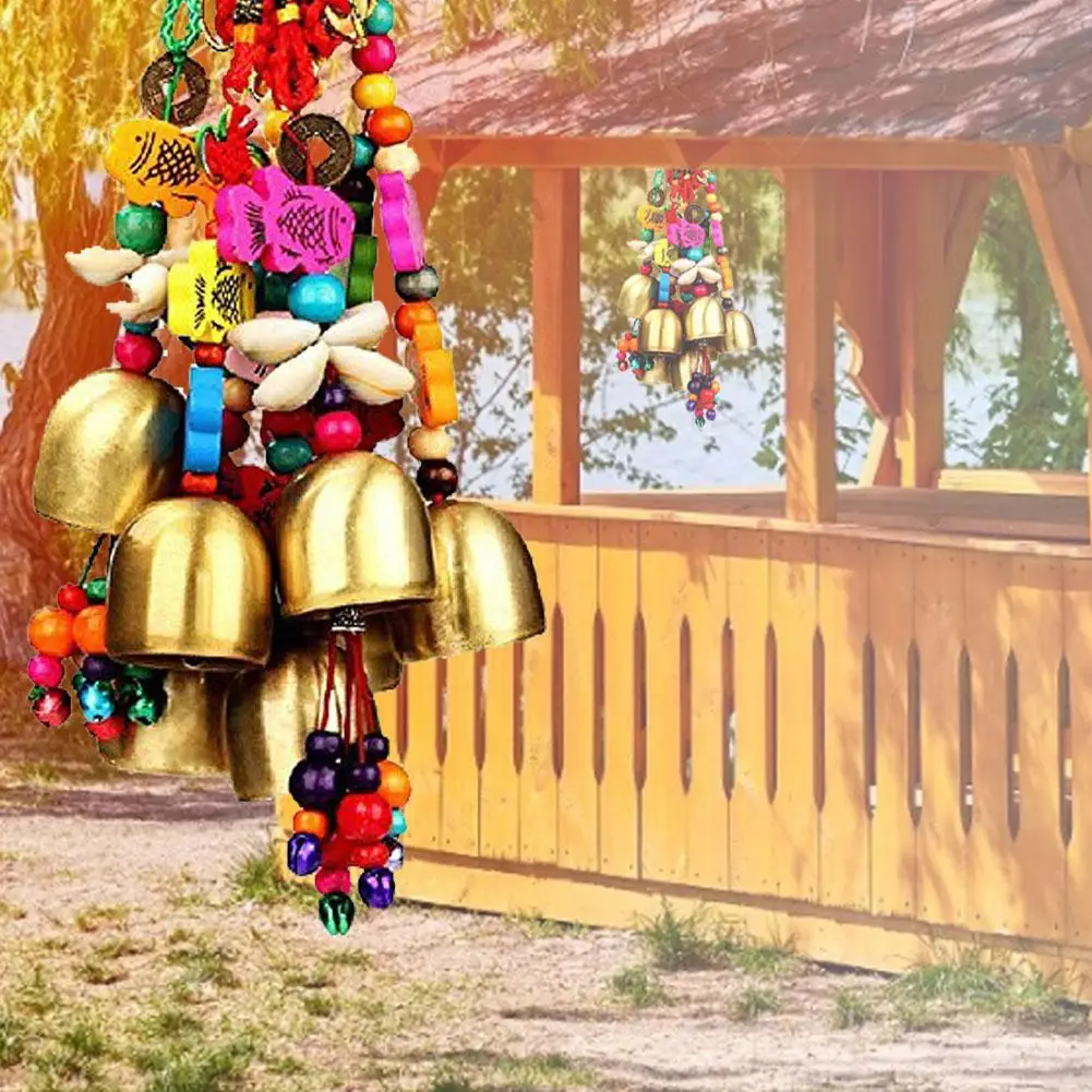 Подвеска в виде колокольчика ручной работы Национальный Бронзовый колокольчик