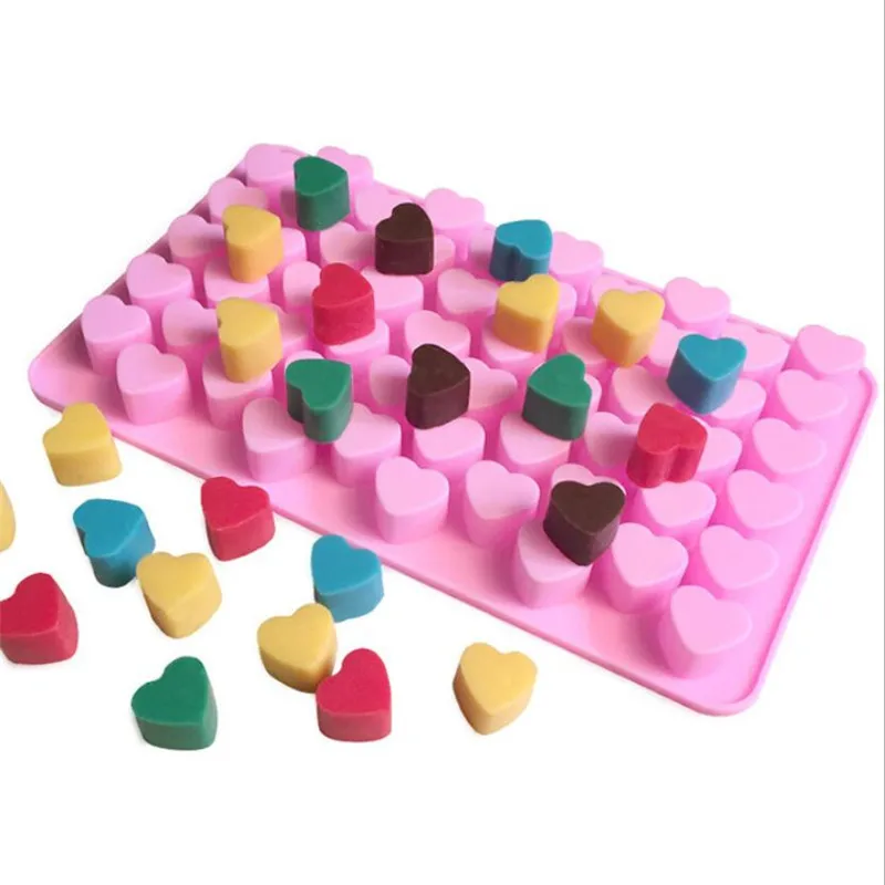 

Mini Herz Form Silikon Ice Cube Tray DIY Schokolade Fondant Form 3D Gebäck Gelee Cookies Backen Kuchen Dekoration Werkzeuge