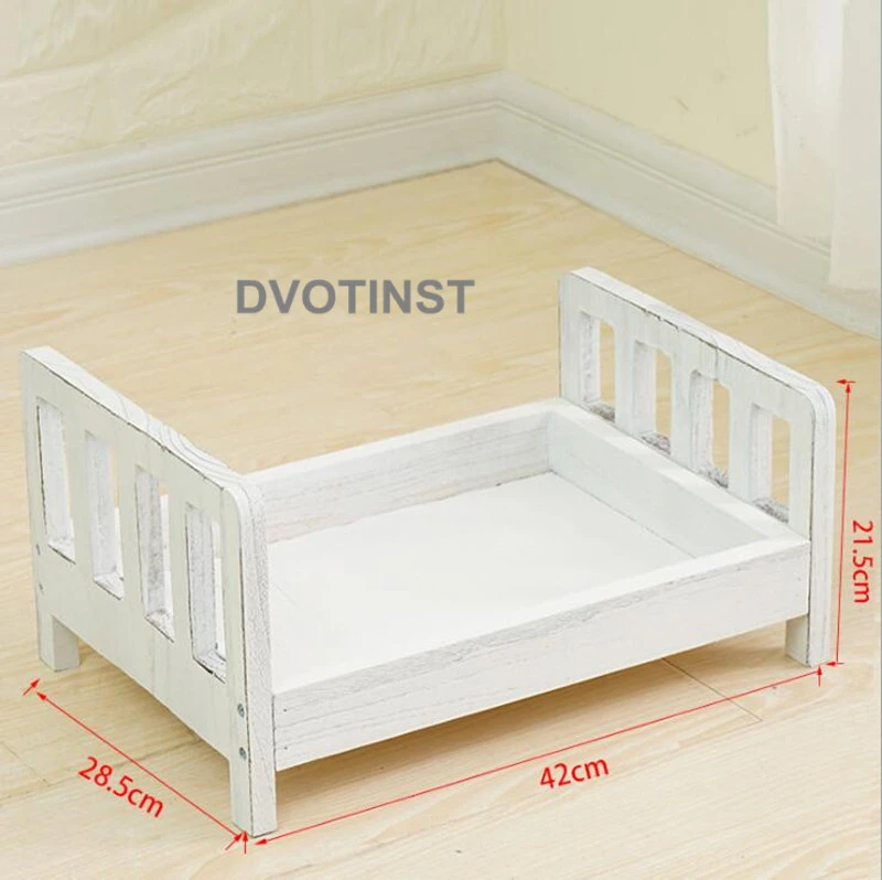 Dvotinst новорожденных Подставки для фотографий ребенок позирует кровать Мини