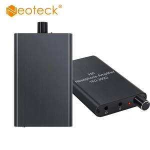 neoteck 16 300 ohm earphone headphone amplifier with built in power bank amplifier with gain bass switch for android phone pc free global shipping