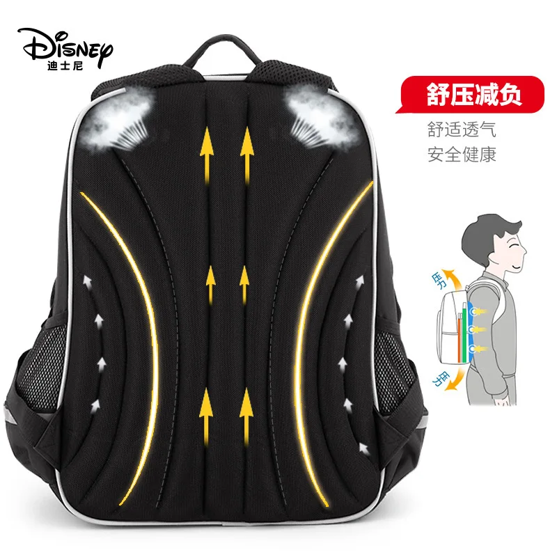 Оригинальная школьная сумка Disney для начальной школы Детский рюкзак мальчиков 13