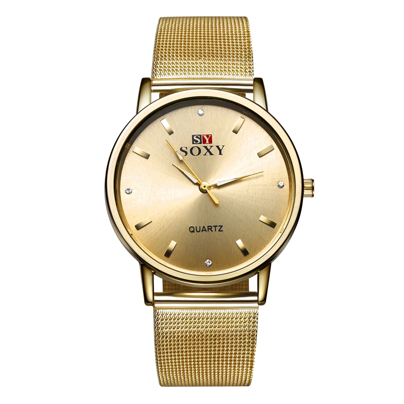 

Watch Women SOXY Casual Quartz Stainless Steel Band Watches Analog Wristwatch Luxury montre homme Reloj Mujer