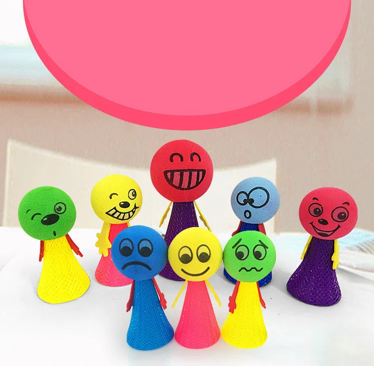 Игрушки для декомпрессии прыжки кукла дети Прыгун мяч игрушки развивающая игра