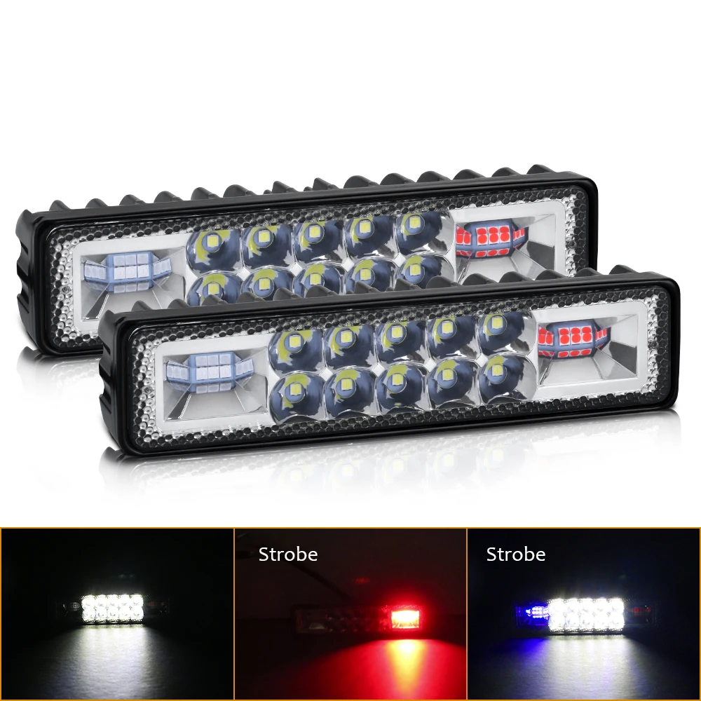 

LED Headlights 12-24V For Auto Motorcycle Truck Boat Tractor Trailer Offroad Working Light DRL LED Work Light Bar Spotlight 18W