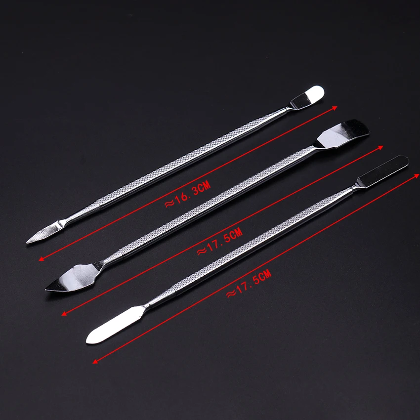 

Metal Crowbar Three-Piece Stainless Steel Iron Crowbar Universal Mobile Phone Tablet Computer Disassembly Repair Manual Tool